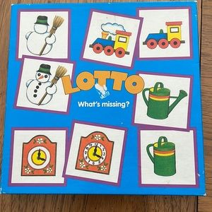 Preschool matching game to finish each picture from Discovery Toys